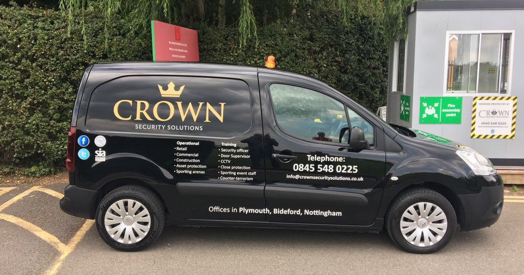 Crown Security van
